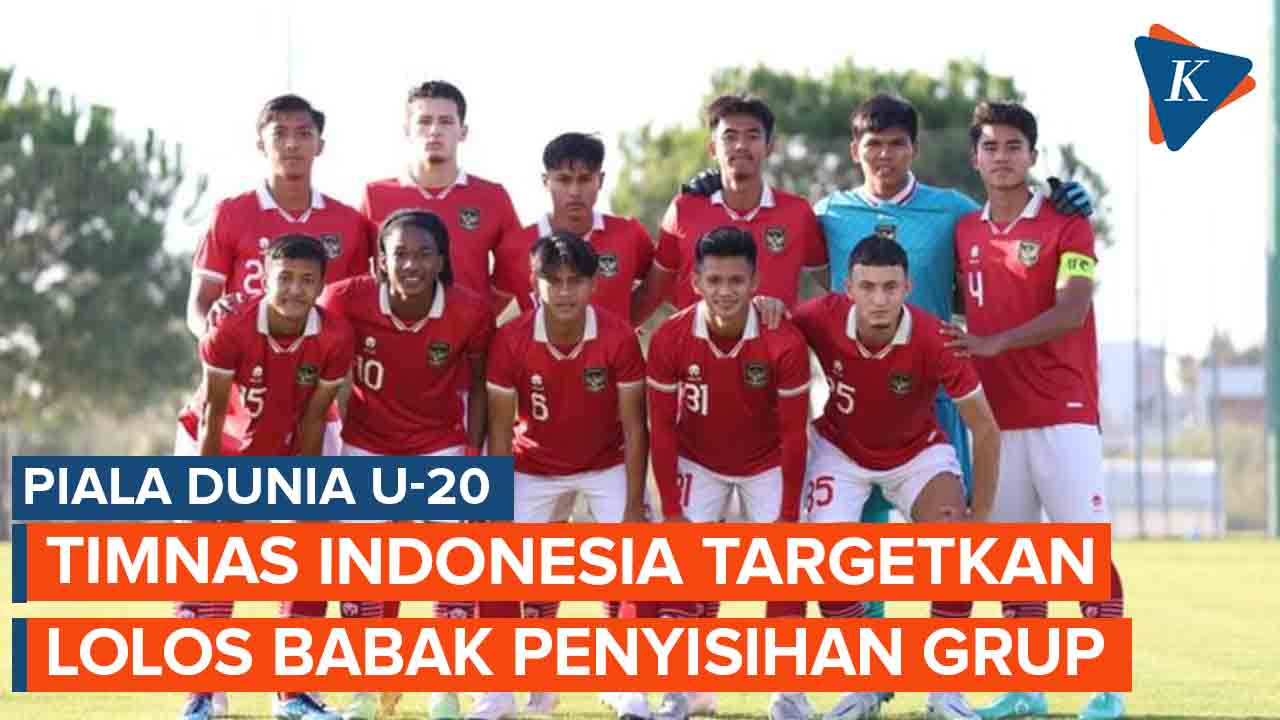 Timnas Indonesia Diberi Target Lolos Babak Penyisihan Grup Piala Dunia U-20