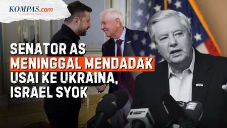 Lindsey Graham Meninggal Mendadak Usai Bertemu Zelensky, Israel Patah Hati