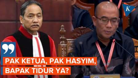 Ketua KPU Ditegur Hakim MK, Diduga Tertidur saat Sidang Sengketa…