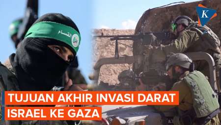 Apa Tujuan Akhir Invasi Darat Israel ke Gaza?