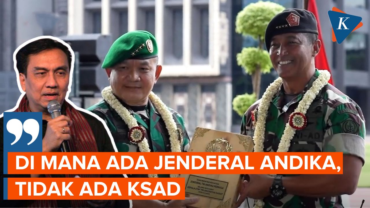 Effendi Simbolon Singgung Isu Hubungan Panglima TNI dan KSAD yang Tak Harmonis