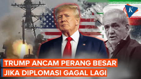Trump Ancam Lakukan Perang Besar Jika Kesepakatan Dengan Iran Buntu 