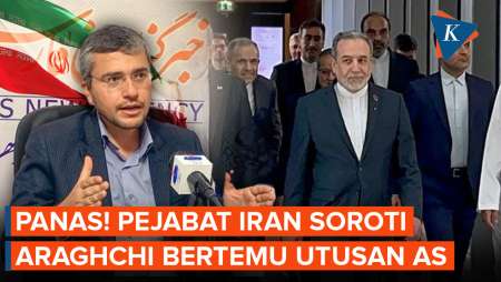 Pejabat Iran Kritik Menlu Abbas Araghchi Karena Bertemu Pejabat AS