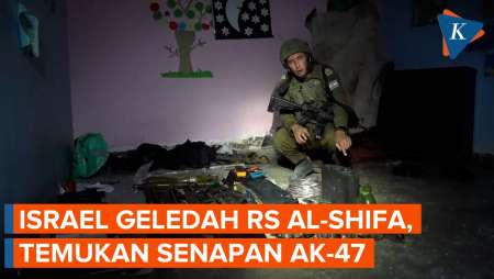 IDF Geledah Al Shifa, Tak Temukan Terowongan Sama Sekali, tapi Dapati Senpi AK-47