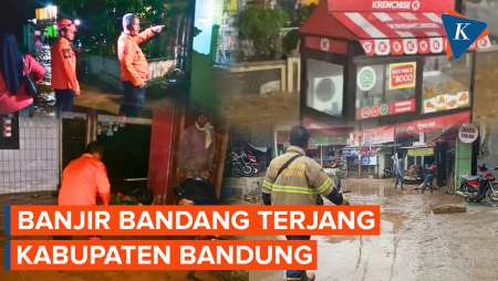 Penampakan Usai Banjir Bandang Terjang Kabupaten Bandung