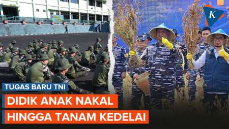 Tugas Baru TNI: Didik Anak Nakal, Tanam Kedelai, Hingga Jaga Kejaksaan