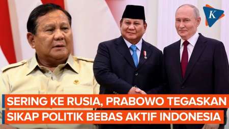 Sering Diundang Ke Rusia, Prabowo: Kita Bersahabat Dengan Siapa Saja
