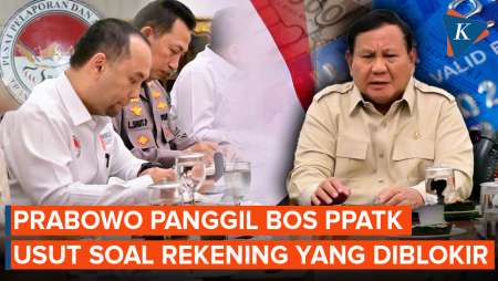 Prabowo Panggil Bos PPATK-BI di Tengah Gaduh Rekening 