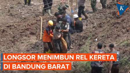 Update Longsor Bandung Barat, 4 Korban Ditemukan, 6 Masih Dicari