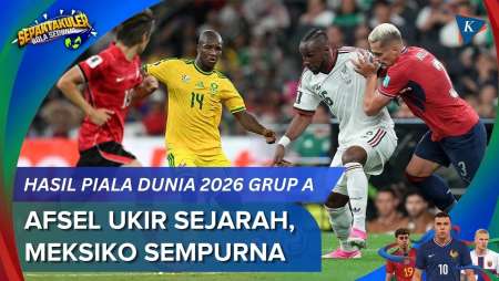 Hasil Piala Dunia 2026 Grup A: Afsel Lolos Tumbangkan Korsel, Meksiko Sempurna