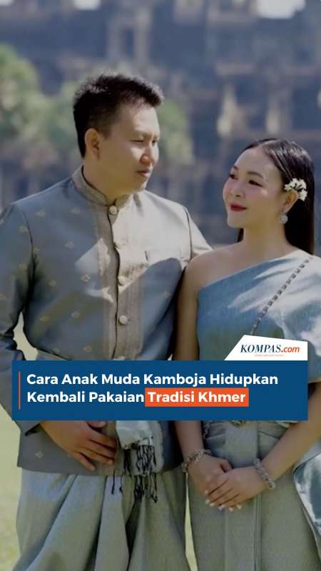 Cara Anak Muda Kamboja Hidupkan Kembali Pakaian Tradisi Khmer