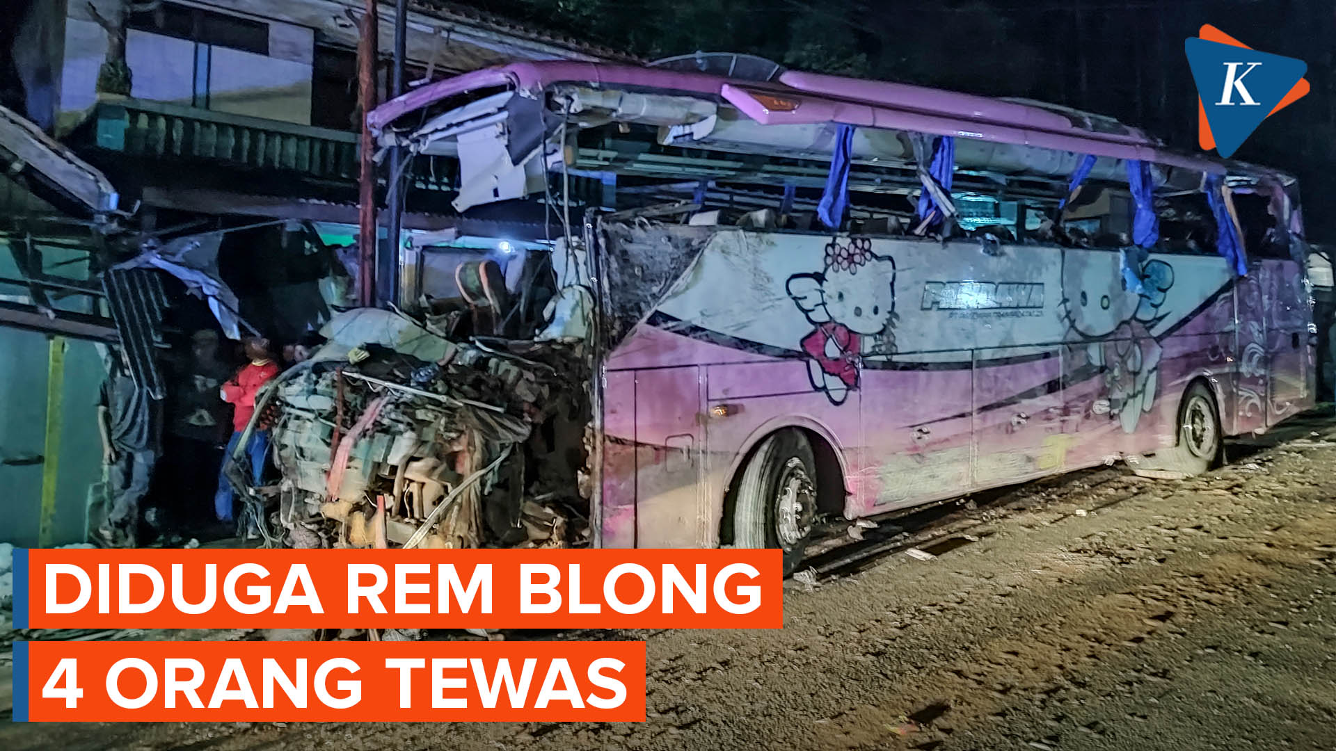 5 Fakta Kecelakaan Maut Bus Peziarah di Ciamis, Diduga Rem Blong