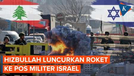 Hizbullah Luncurkan Roket, Serang Pos-pos Israel di Perbatasan Lebanon
