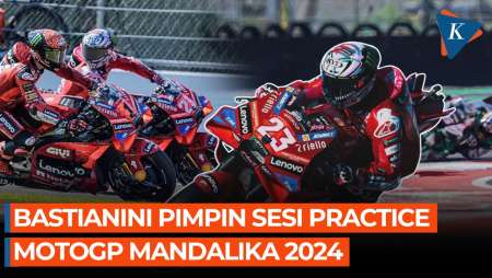 MotoGP Mandalika 2024: Bastianini Pecah Rekor, Bagnaia Mogok di Sesi Bebas