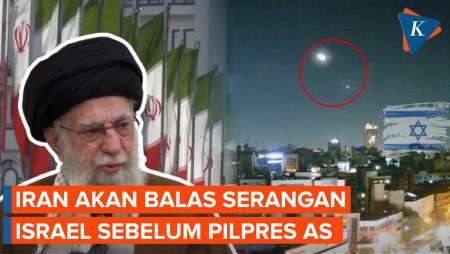 Iran Bakal Balas Serangan Israel ke Teheran Sebelum Pilpres AS