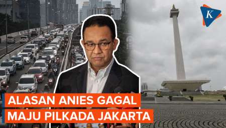 Alasan Anies Gagal Maju Pilkada Jakarta 2024 Meski Punya Elektabilitas Tinggi