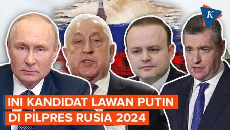 Siapa Saja Kandidat Lawan Putin di Pilpres Rusia 2024?