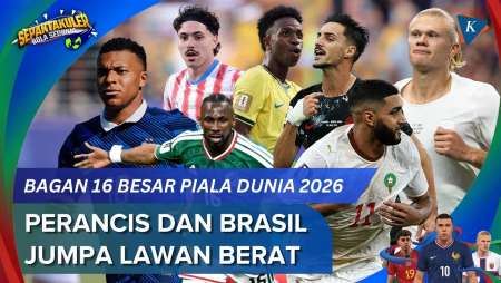 Bagan Piala Dunia 2026: Big Match 16 Besar Paraguay Vs Perancis, Brasil Vs Norwegia
