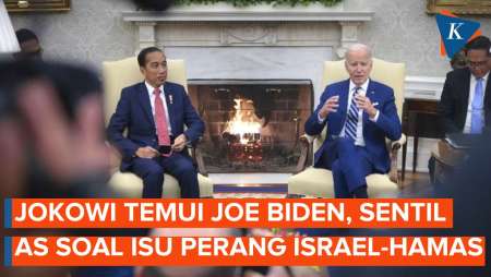 [FULL] Perbincangan Biden dan Jokowi, Isu Gaza Tak Dapat Tanggapan Presiden AS