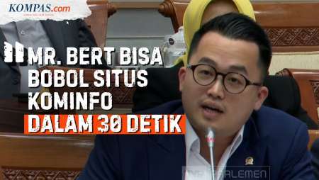 [FULL] DPR Ungkap Mr Bert Mampu Bobol Situs Kemkominfo dalam 30 Detik