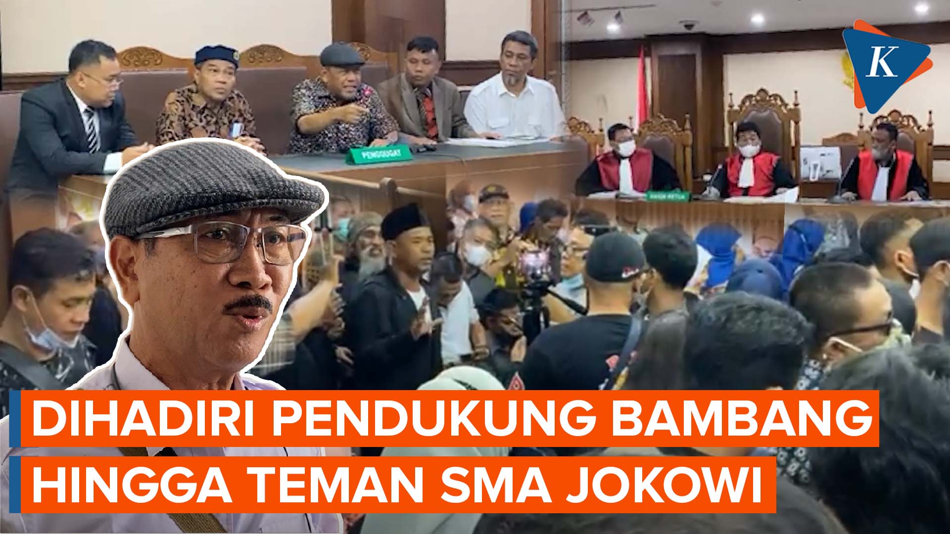 Riuhnya Sidang Perdana Gugatan Ijazah Palsu Presiden Jokowi