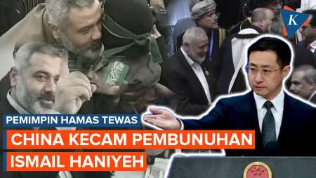 China Kecam Pembunuhan Pemimpin Hamas Ismail Haniyeh