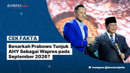 Benarkah Prabowo Tunjuk AHY Sebagai Wapres pada September 2026?