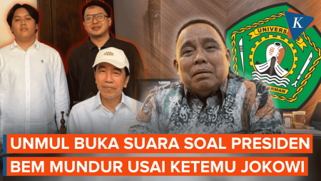 Presiden BEM Unmul Mundur Usai Bertemu Jokowi, Kampus Minta Surat Resmi