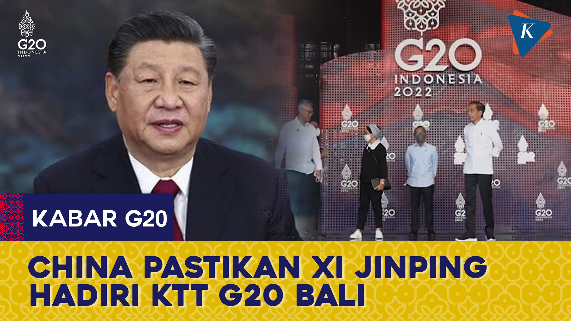 Xi Jinping Hadiri KTT G20 di Bali