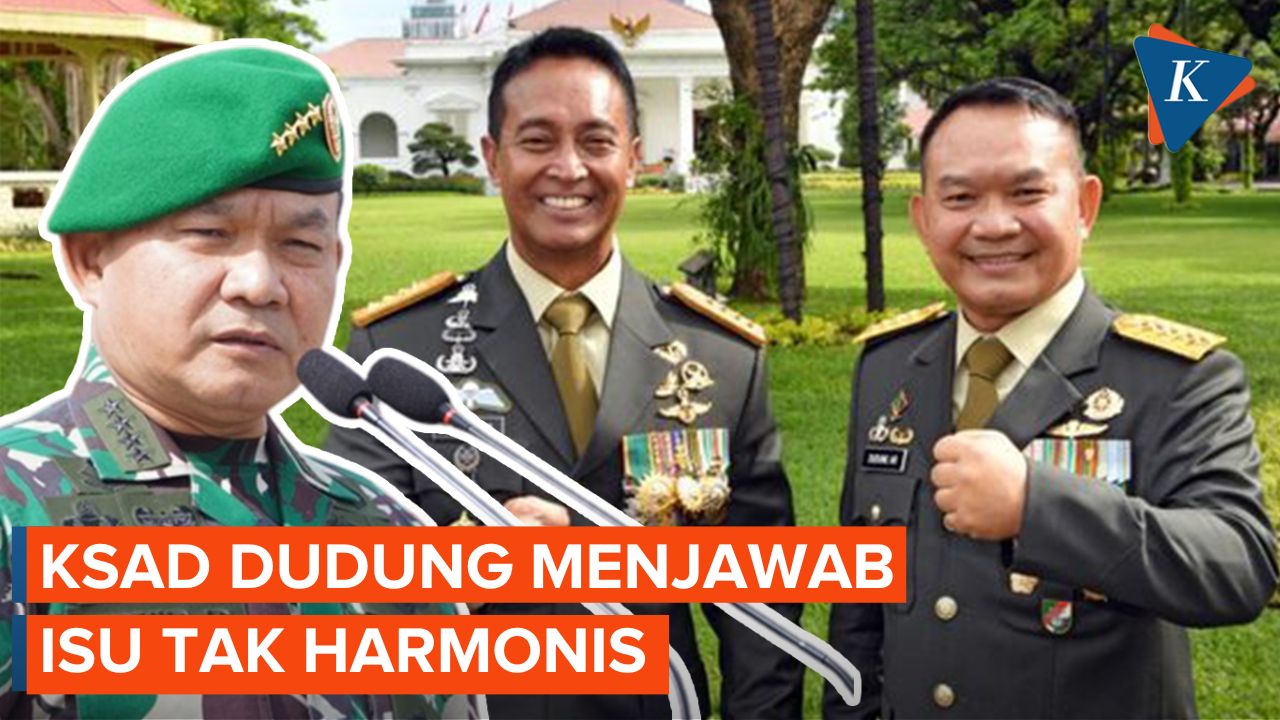 KSAD Dudung Bantah Isu Tak Harmonis dengan Panglima TNI