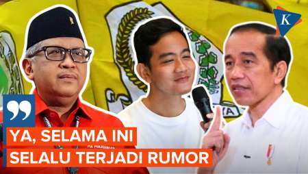 Soal Isu Jokowi dan Gibran ke Golkar, Sekjen PDI-P: Biasanya Rumor Bisa Terbukti