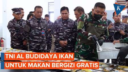 TNI AL Siapkan Budidaya Ikan untuk Program Makan bergizi Gratis