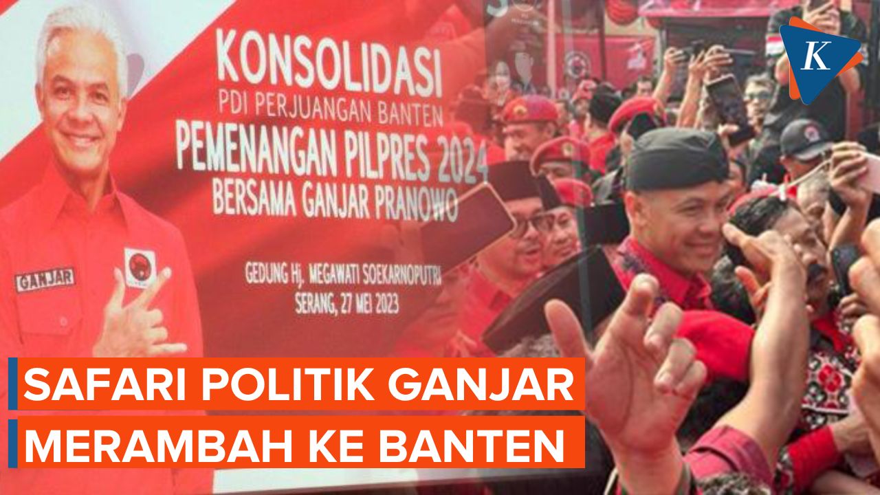 Pekan Ini, Ganjar Pranowo Safari Politik Ke Banten