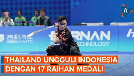 Klasemen Medali Asian Games 2022, Thailand Salip Indonesia