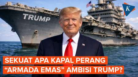 Trump Class, Kapal Perang Yang Diklaim Paling Kuat Dalam Sejarah AS, Seberapa Hebat?