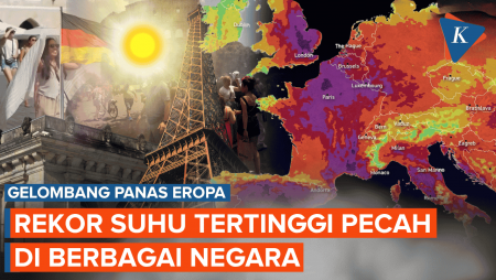 Negara-negara Ini Pecahkan Rekor Suhu Tertinggi Saat Gelombang Panas Ekstrem, Mana Saja?