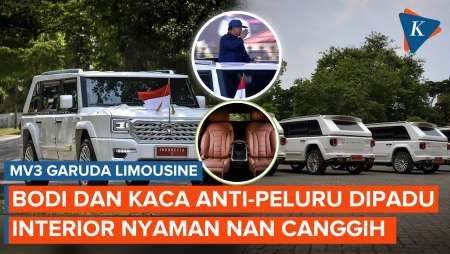 MV3 Garuda Limousine: Beri Proteksi dari Luar, Suguhkan Kenyamanan di Dalam 