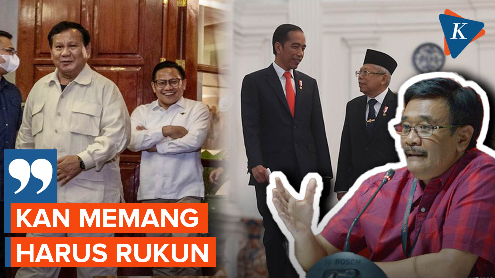 Gerindra-PKB Berkoalisi, PDI-P Sebut Pendukung Jokowi Harus Rukun