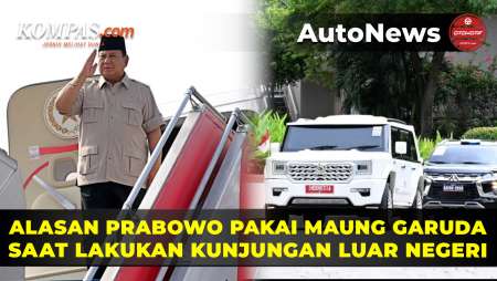 Prabowo Pakai Maung Garuda Saat Kunjungan Luar Negeri