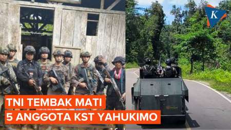 5 Anggota KST Yahukimo Tewas Usai Kontak Tembak dengan TNI