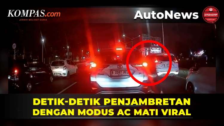 AC Mobil Mati Bikin Penumpang Dicokok Penjambret di Senayan