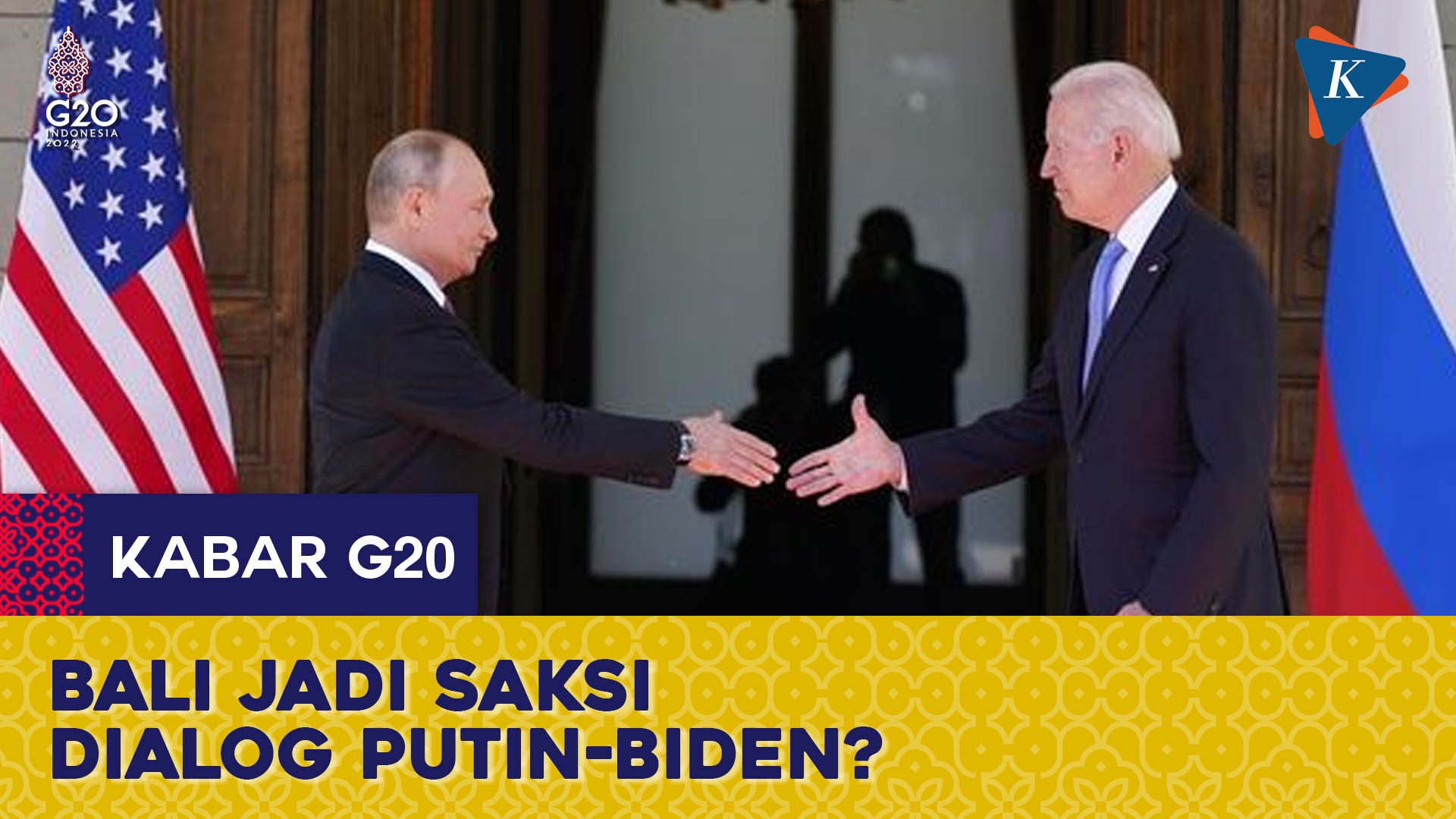 Menlu Rusia: Dialog Putin dengan Biden Berpeluang Terjadi Saat KTT G20 di Bali