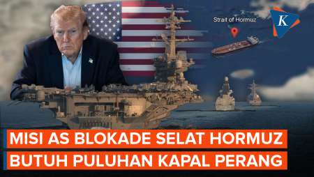 AS Butuh Dua Kapal Induk Dan Puluhan Kapal Perang Untuk Blokade Selat Hormuz
