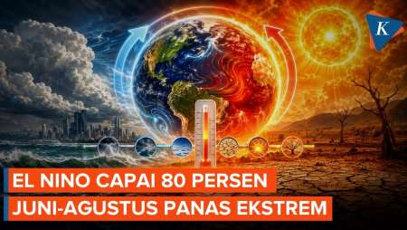 Peluang El Nino Capai 80 Persen, Cuaca Panas Ekstrem Diprediksi Melanda Banyak Negara