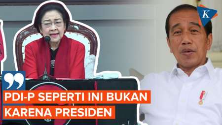 Megawati Sindir Jokowi yang Tak Hadir HUT PDI-P, Sebut Partai Bisa Besar Bukan karena Presiden