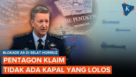 Pentagon: Tidak Ada Kapal Yang Lolos Blokade AS Di Selat Hormuz Di Hari Pertama
