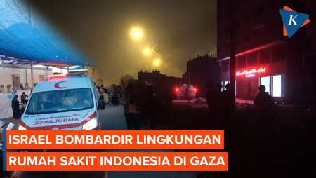 Lingkungan RS Indonesia di Gaza Dihantam 11 Rudal