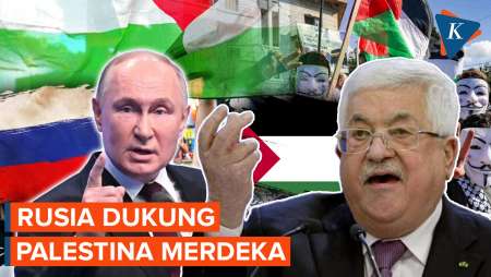 Tegas! Vladimir Putin Pastikan Rusia Dukung Palestina Merdeka