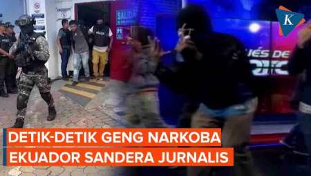 Momen Jurnalis Disandera Geng Narkoba Ekuador, Minta Siaran Langsung