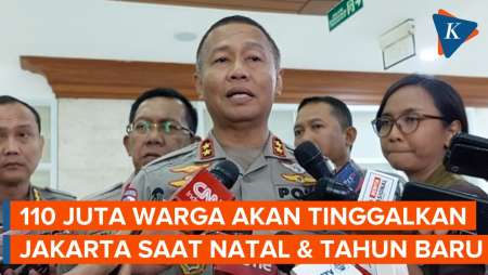 110 Juta Warga Diprediksi Tinggalkan Jakarta Saat Libur Natal dan Tahun Baru 2025